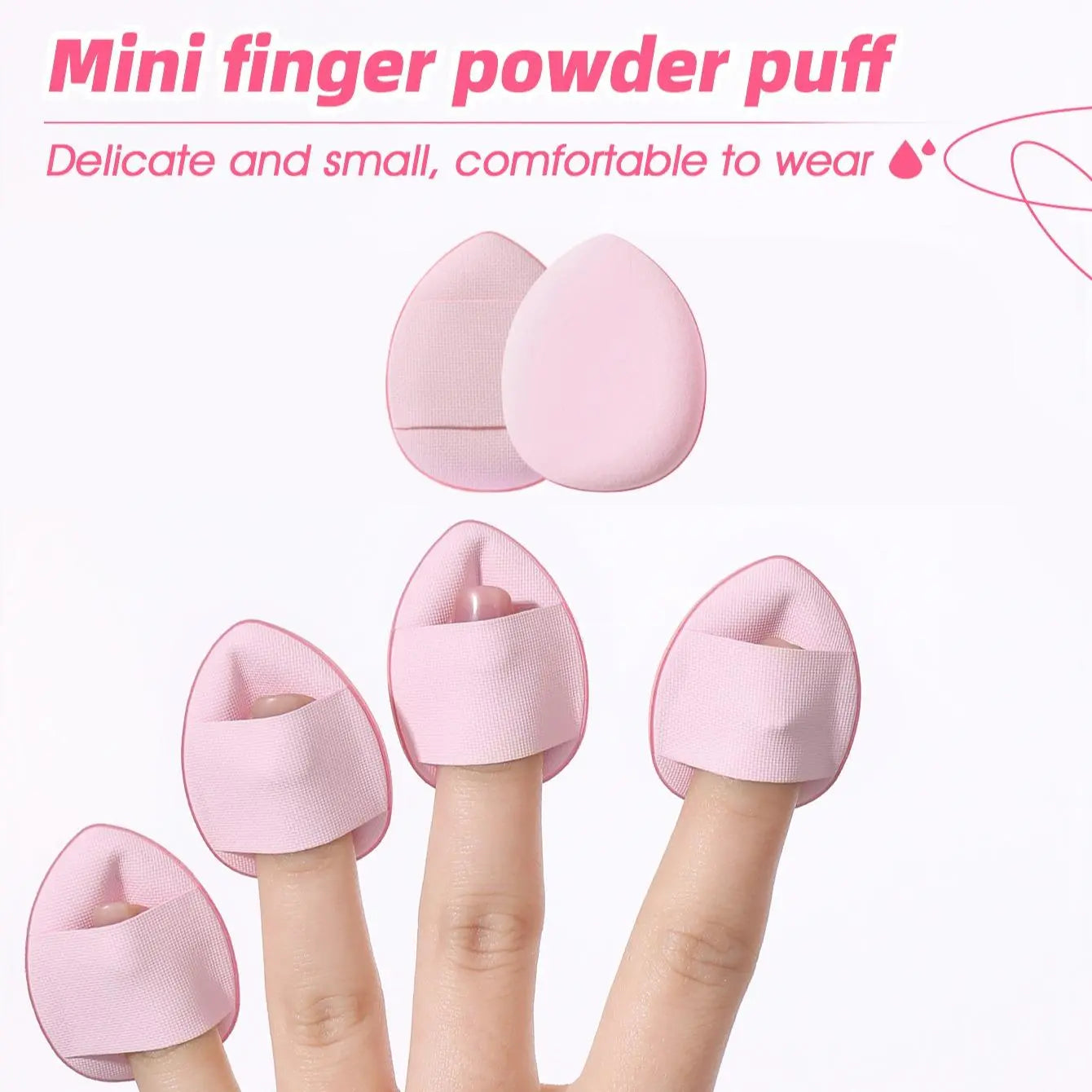 Makeup Sponge & Powder Puff Set, Multifunctional Soft Makeup Sponge & Powder Puff, Makeup Product for Women & Girls
