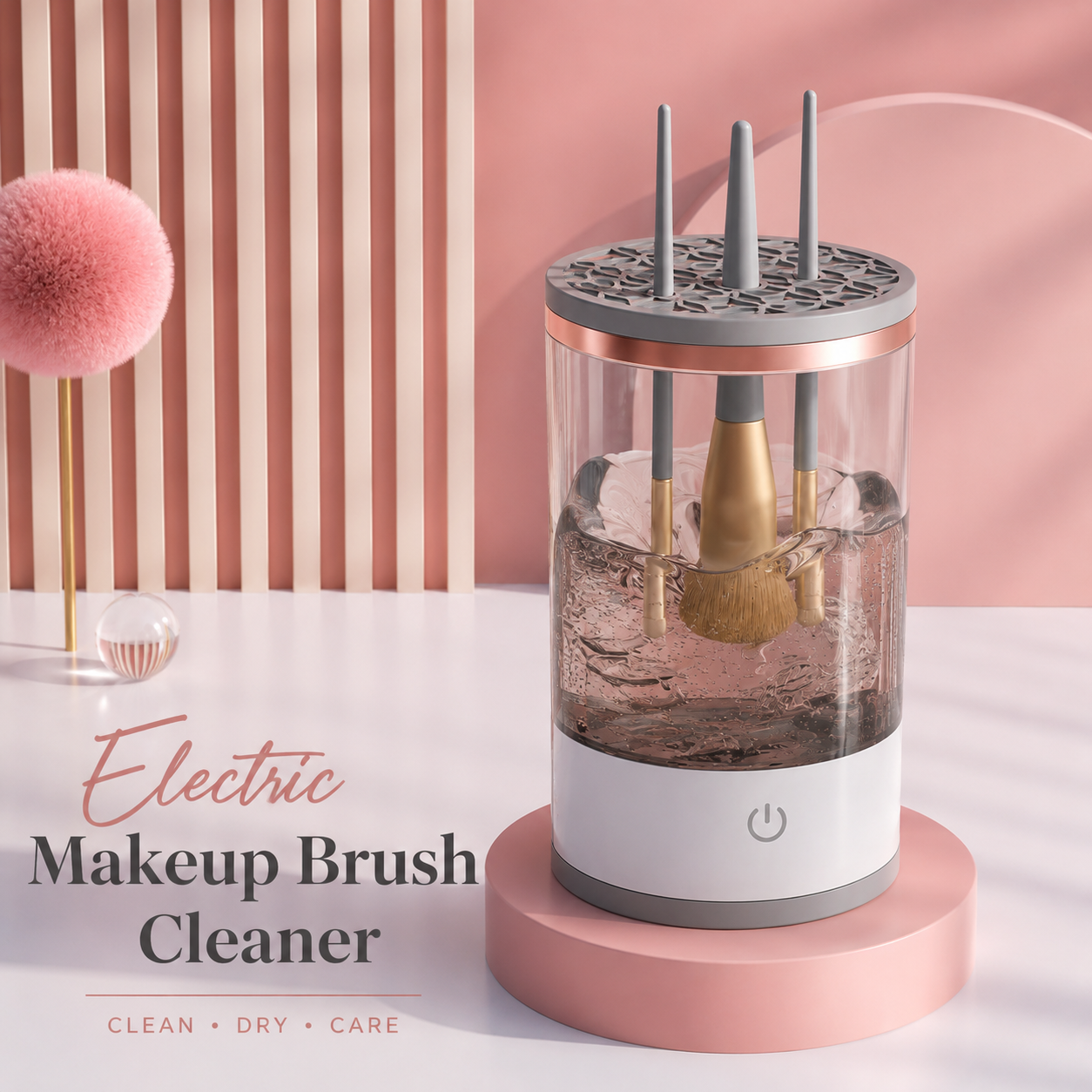 Electric Makeup Brush Cleaner