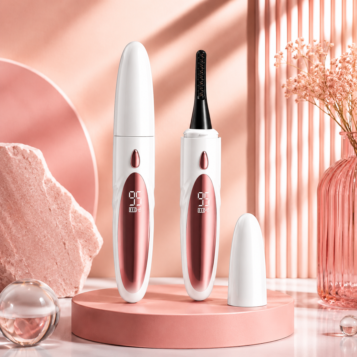 Rechargeable Heated Lash Curler
