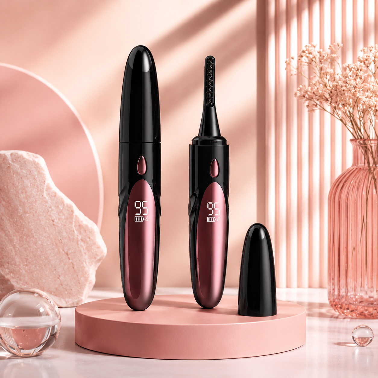 Rechargeable Heated Lash Curler