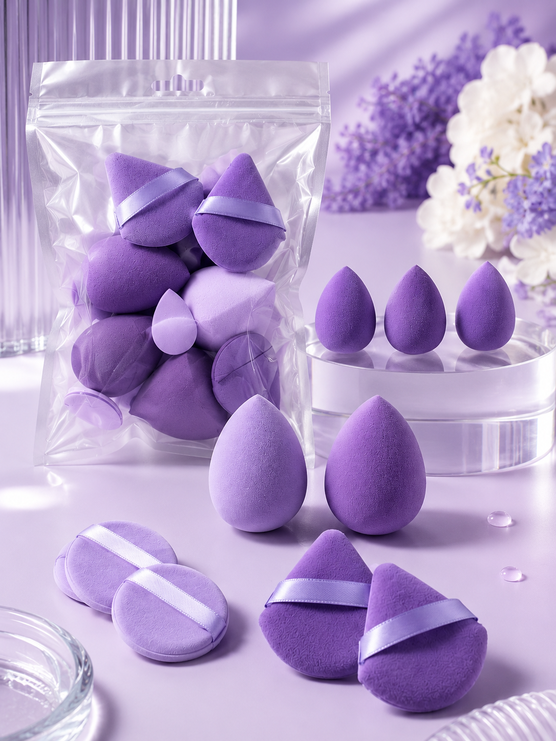 14-Piece Ultra-Soft Makeup Sponge Set