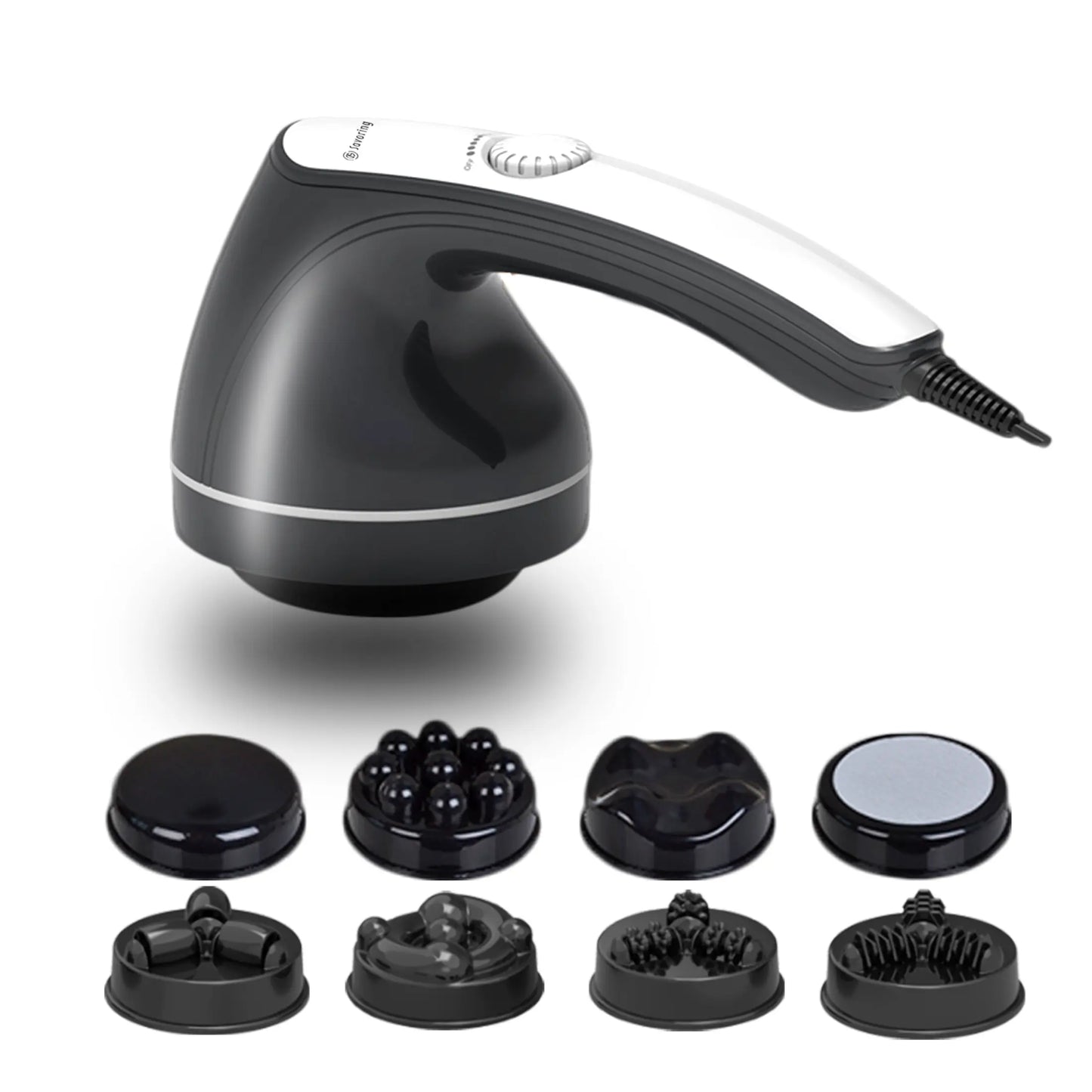 DS SAVORING Body Sculpting Machine, Handheld Cellulite Massager, Body Shaper for Women, Lymphatic Drainage Massage for Stomach Belly Thighs Arm Butts with 8 Massage Heads Attachment 2 Mesh Covers Comfort