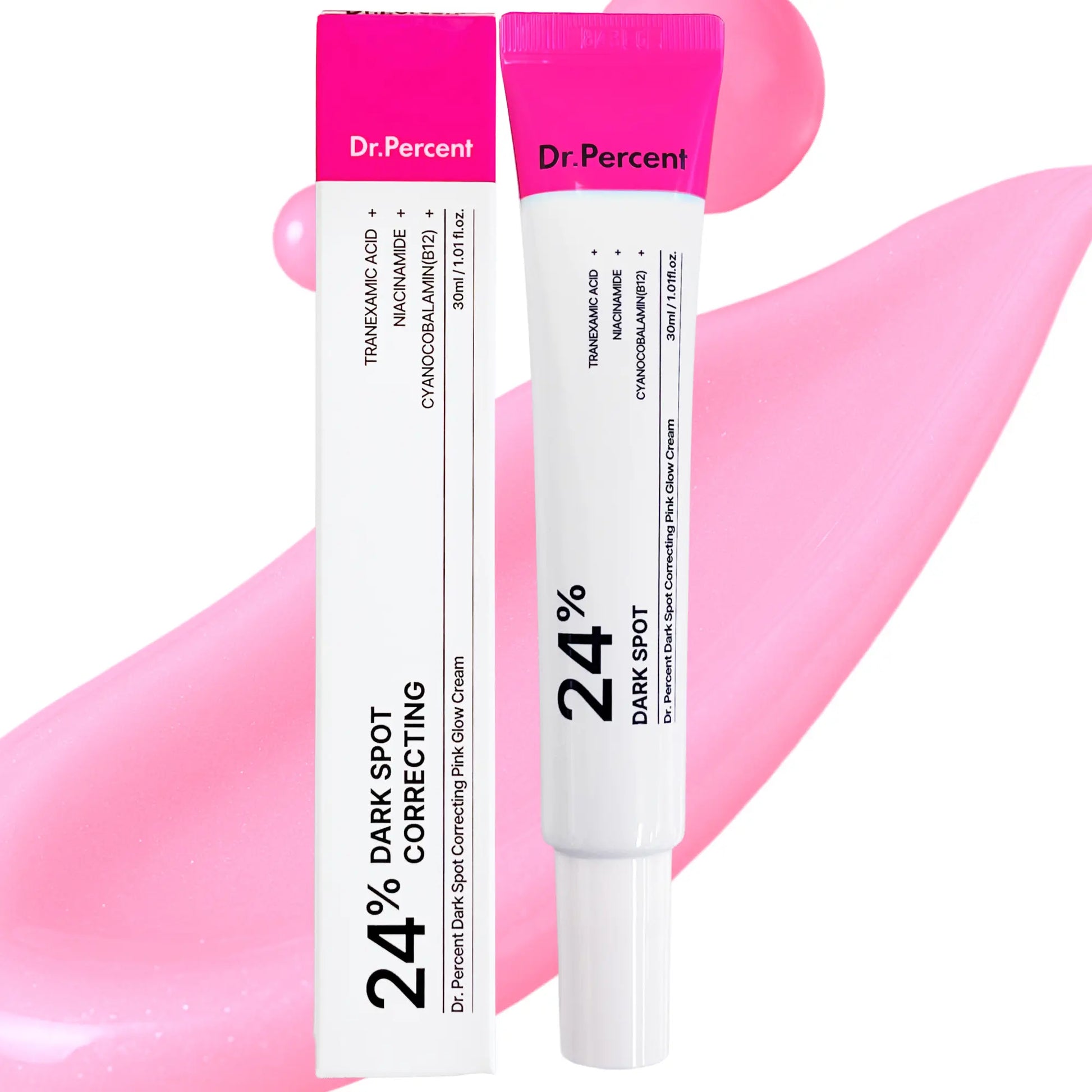 Spotless Glow Duo | Dark Spot 24% Correcting Pink Glow Cream 2EA + Skin Texture Booster 214% Essence 1EA