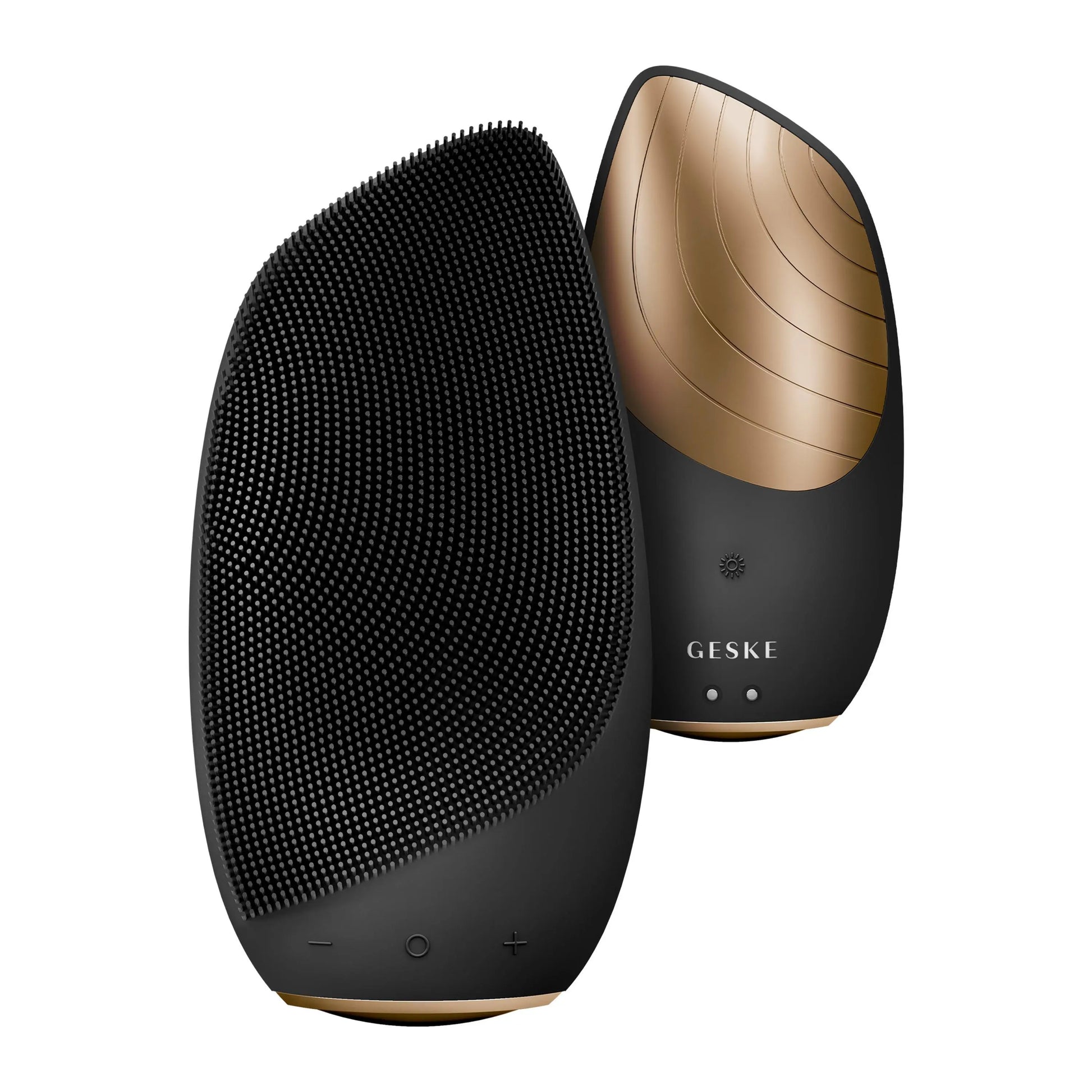 GESKE Smartappguided™ Sonic Thermo Facial Brush | 6 in 1 | Skin Cleansing | Cleansing Brush with Thermal Function | Facial Massager | Electric Facial Brush | Facial Cleansing Device