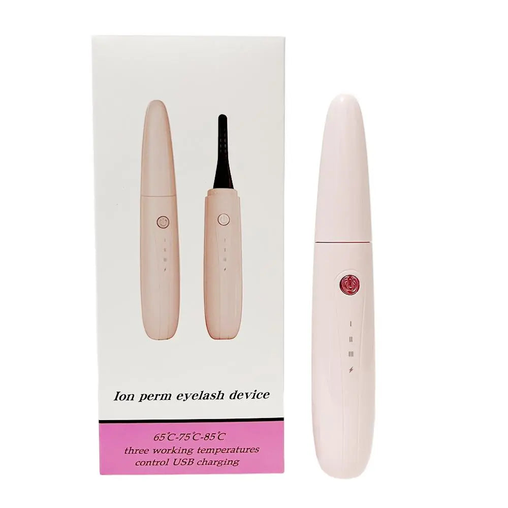 Electric Makeup Eyelash Curler, Portable Rechargeable Heated Eyelash Curlers, Comfort Held Electric Heated Eyelash Curler, Safe Fast Heating Rechargeable Electric Eye Lash Curler